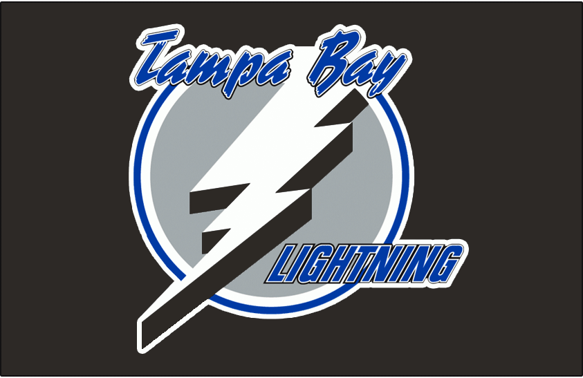 Tampa Bay Lightning 1992 93-2000 01 Jersey Logo iron on paper